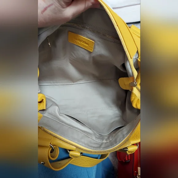 SEE by CHLOE Yellow Leather Handbag - Picture 6 of 9